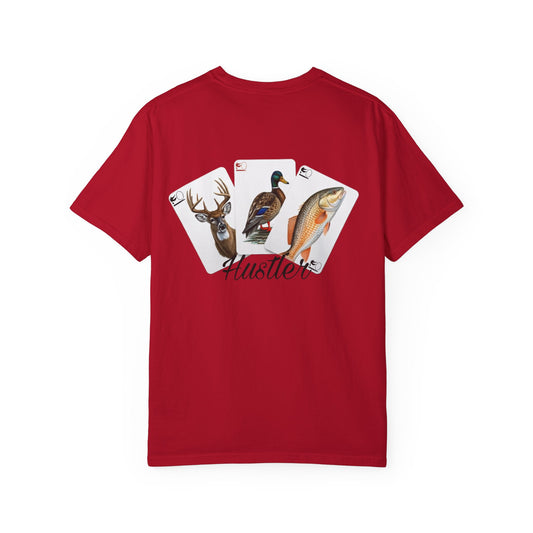 Animal Playing Cards Unisex T-shirt - Fun Birds and Fish Design